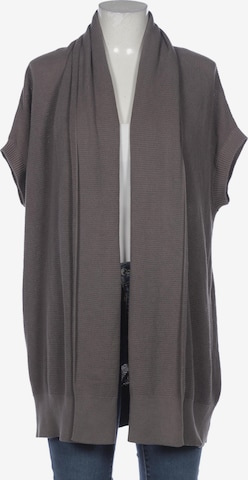 REPEAT Strickjacke M in Grau: Vorderseite