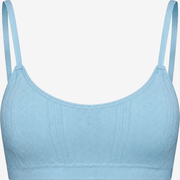 cfab BH 'Jacquard Bralette' in Blauw: voorkant