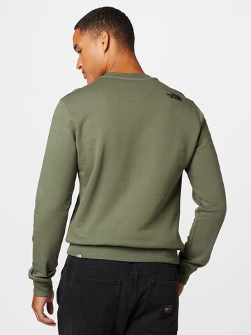 Sweat-shirt 'Drew Peak' THE NORTH FACE en vert