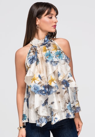 Ombre Top in Blue