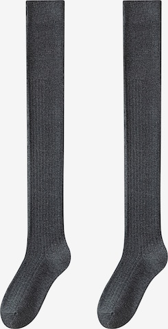 Magicshe Over the Knee Socks in Grey: front
