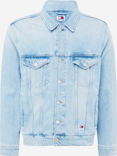 Tommy Jeans Plus Tussenjas 'RYAN' in de kleur Blauw denim / Donkerblauw / Rood / Wit, Productweergave