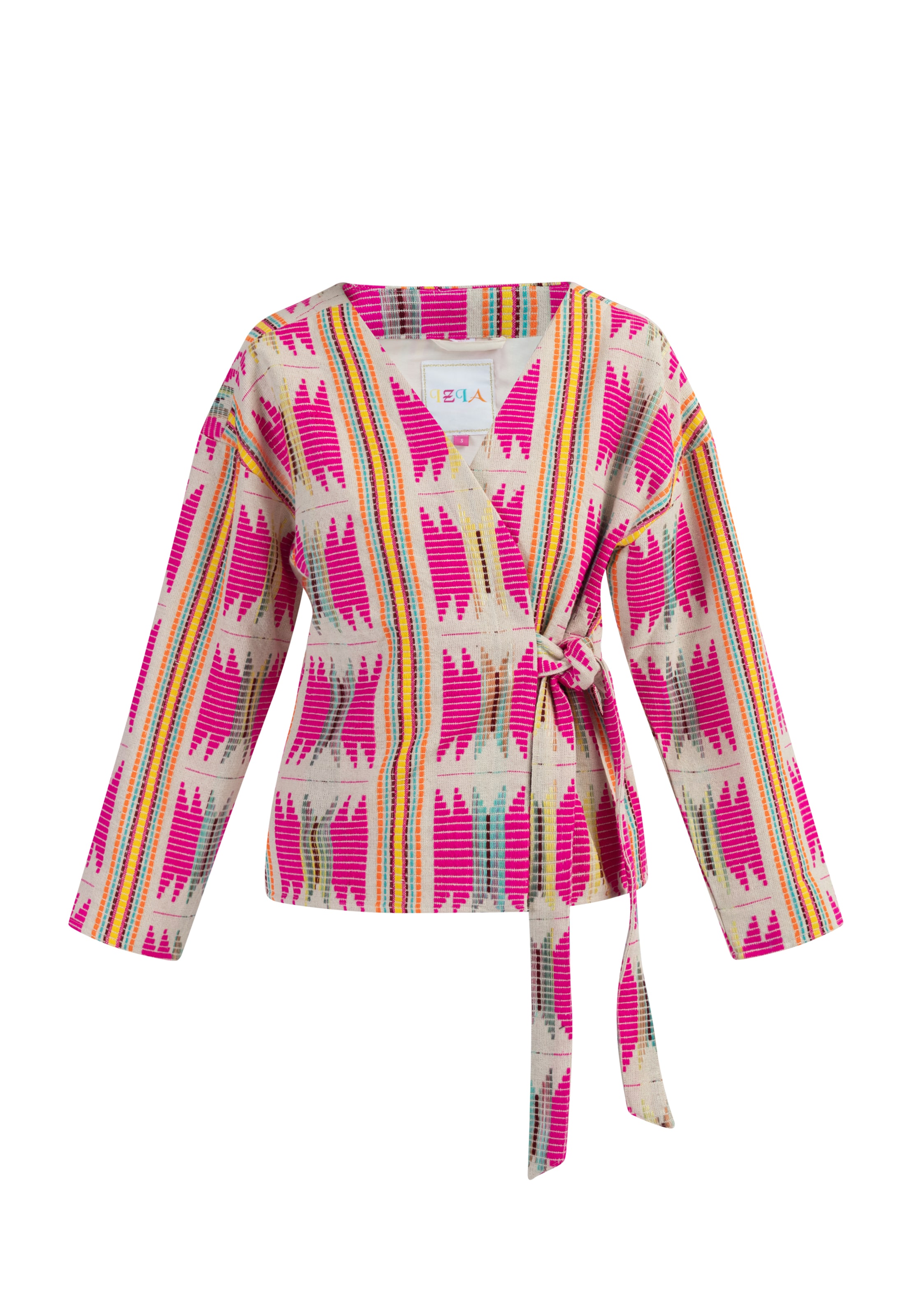 IZIA Kardigán - rózsaszín: elől