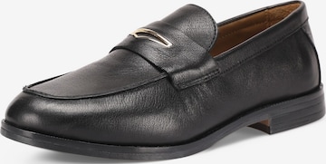 INUOVO Classic Flats in Black: front