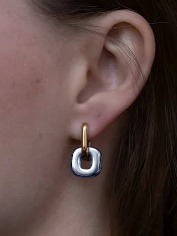 hiBALI Earrings 'Duo Link' in Mixed colors
