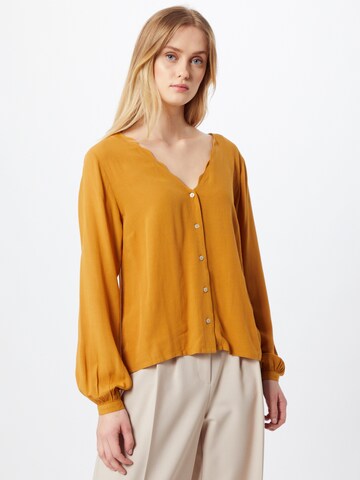 ABOUT YOU Blouse 'Nina' in Yellow: front