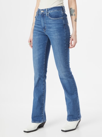 LEVI'S ® Bootcut Jeans '725 High Rise Bootcut' in Blauw: voorkant