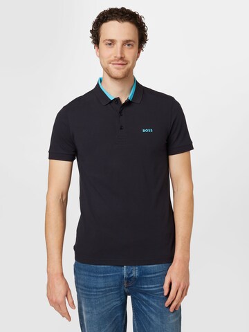 BOSS Poloshirt 'Paule' in Blau: Vorderseite