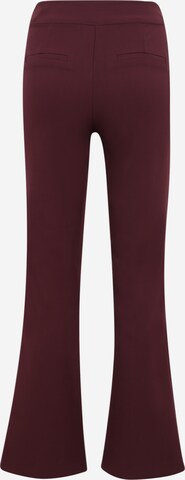 Y.A.S Petite Flared Pants in Red