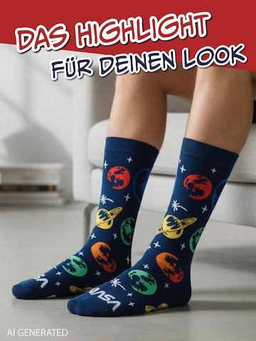 NASA Socks in Mixed colours