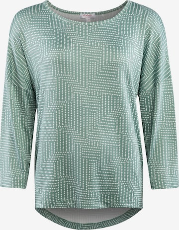 STOOKER WOMEN Shirt 'Carly' in Grün: Vorderseite