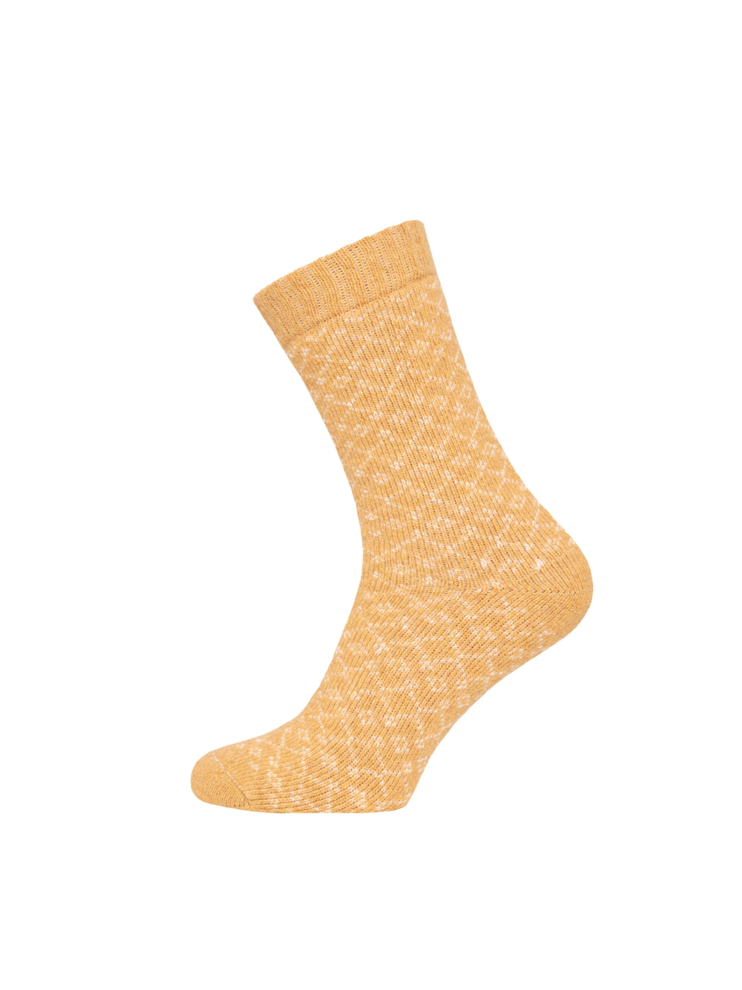 HomeOfSocks Socks 'HOS451' in Yellow: front