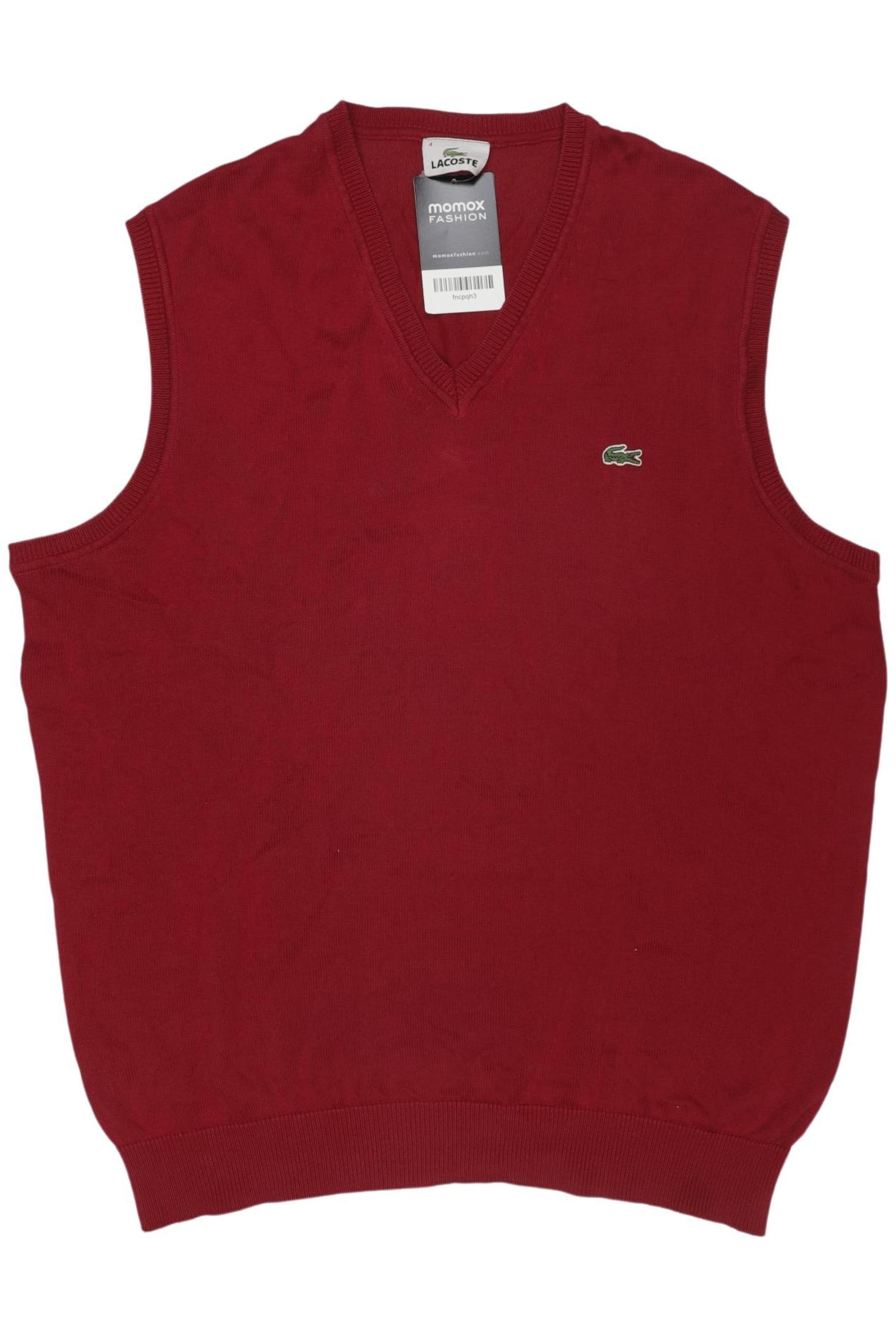 LACOSTE Sweater & Cardigan in M in Red: front