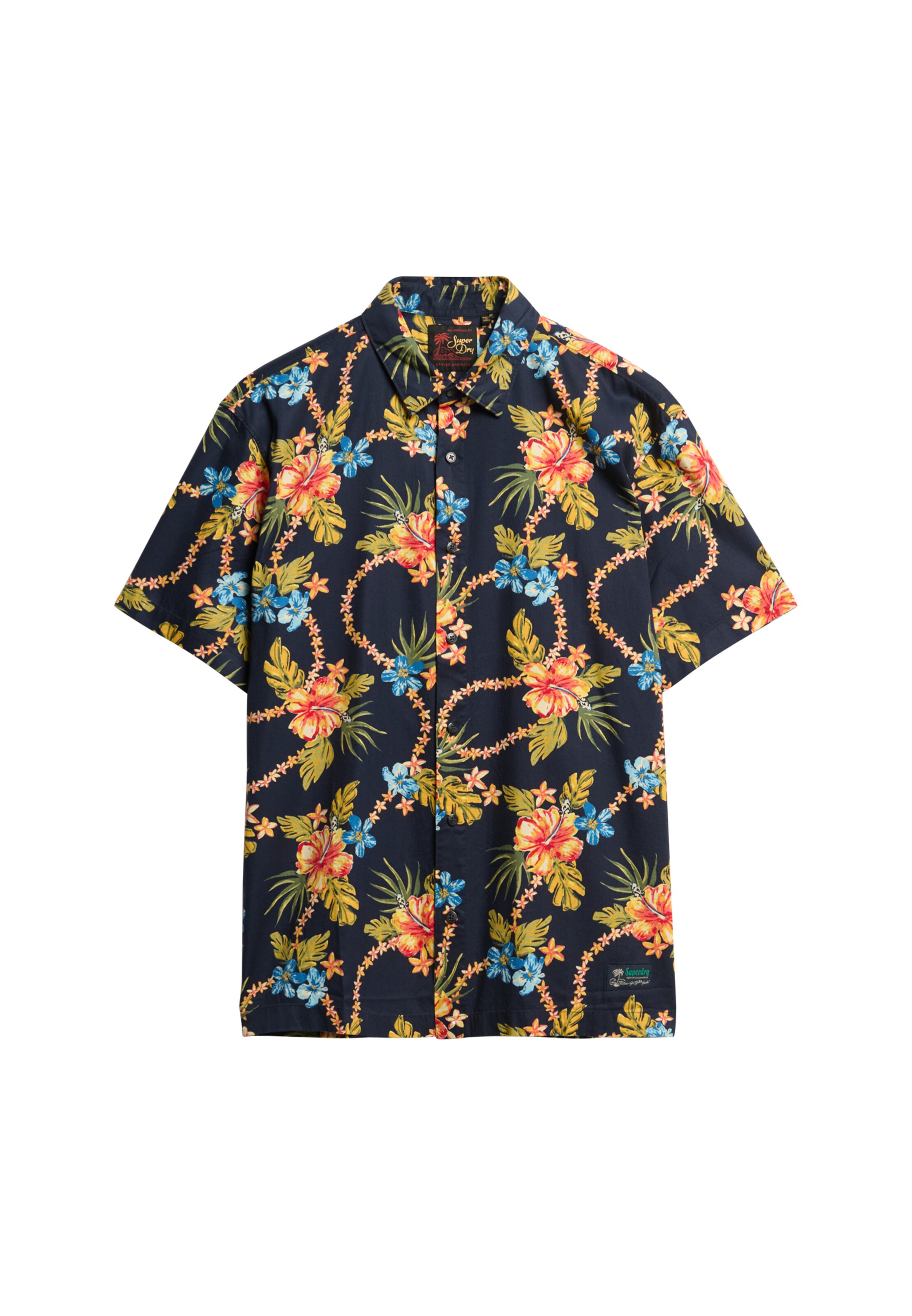 Superdry Overhemd in Blauw: voorkant