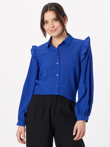 Lollys Laundry Blouse 'Alexis' in Blue: front