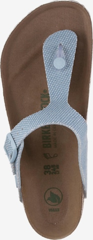 BIRKENSTOCK T-Bar Sandals 'Gizeh' in Blue