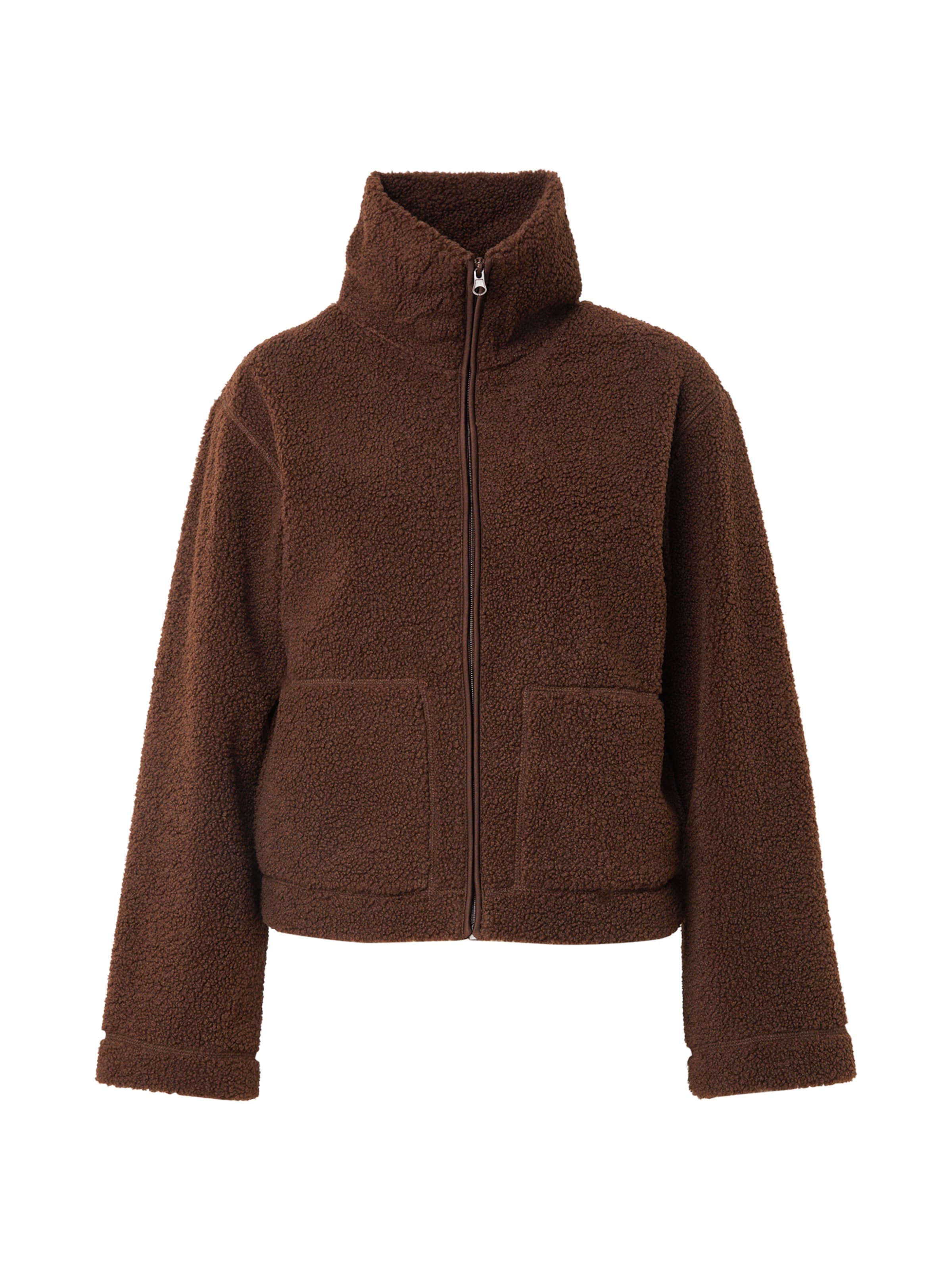 Hailys Between-Season Jacket 'Te44dara' in Brown: front