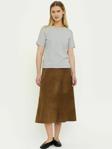 Gonna ' SRPetra ' di Soft Rebels in marrone: frontale