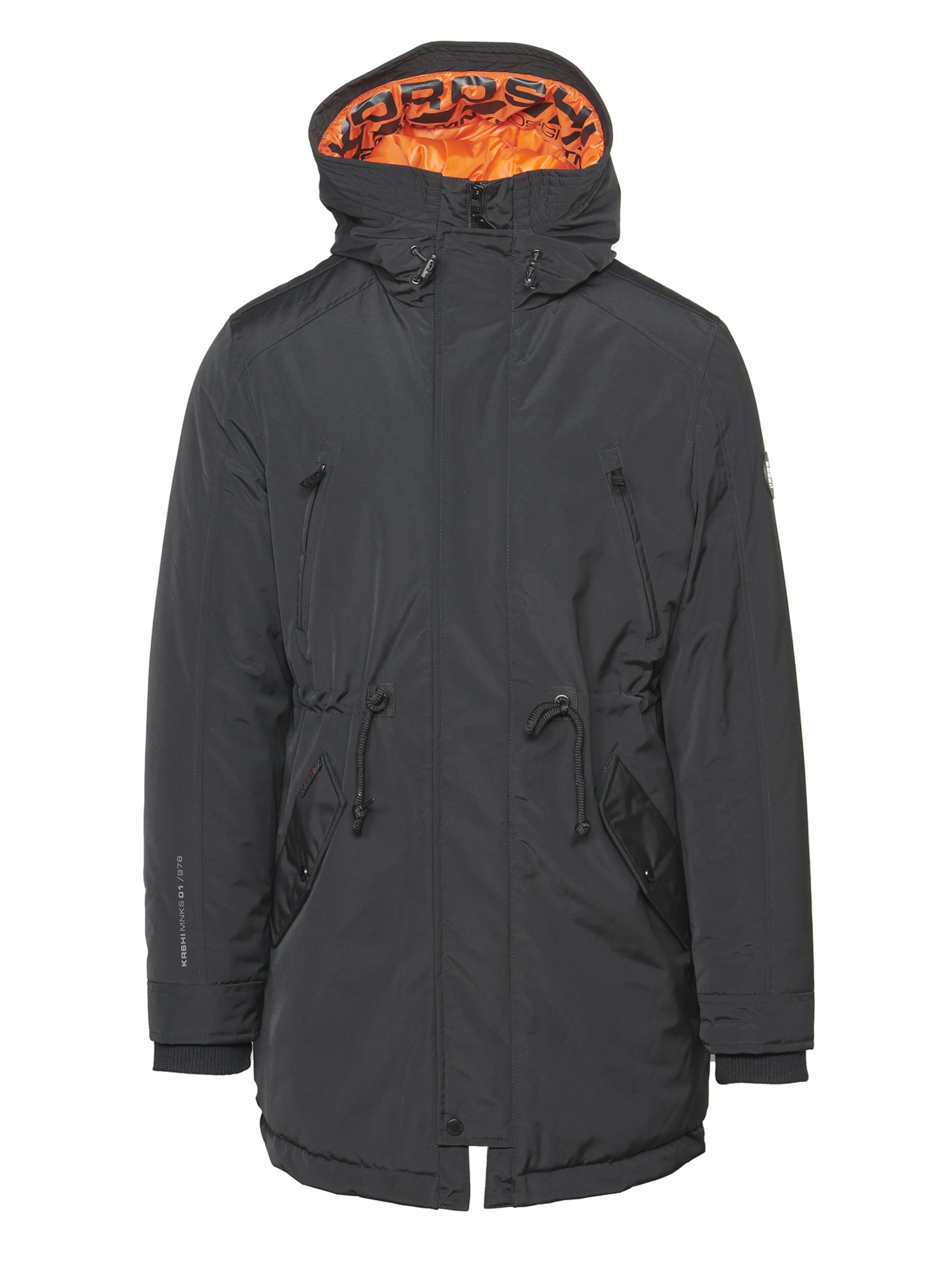 KOROSHI Átmeneti dzseki - fekete: elől