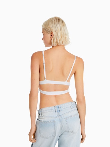Bershka Korset in Wit