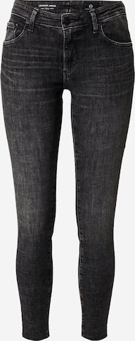 AG Jeans Slim fit Jeans in Black: front