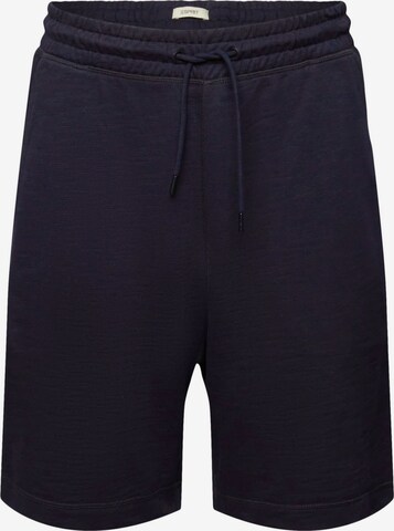 ESPRIT Regular Broek in Blauw: voorkant