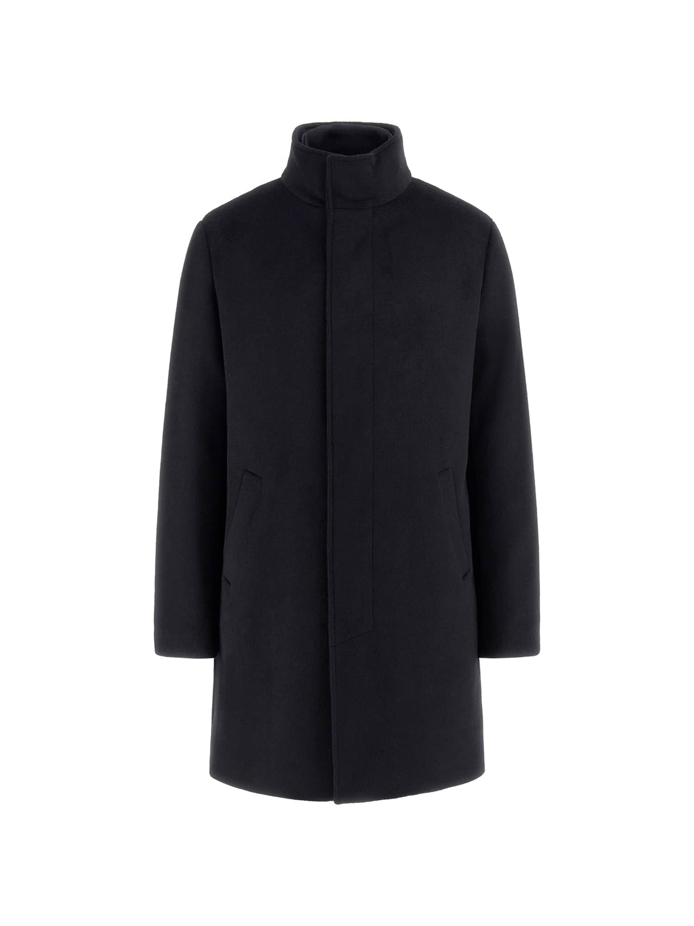 GUESS Winter Jacket in Blue: front