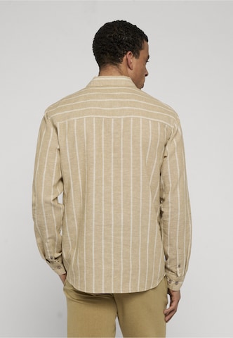 INDICODE JEANS Regular Fit Hemd 'Tryp' in Beige