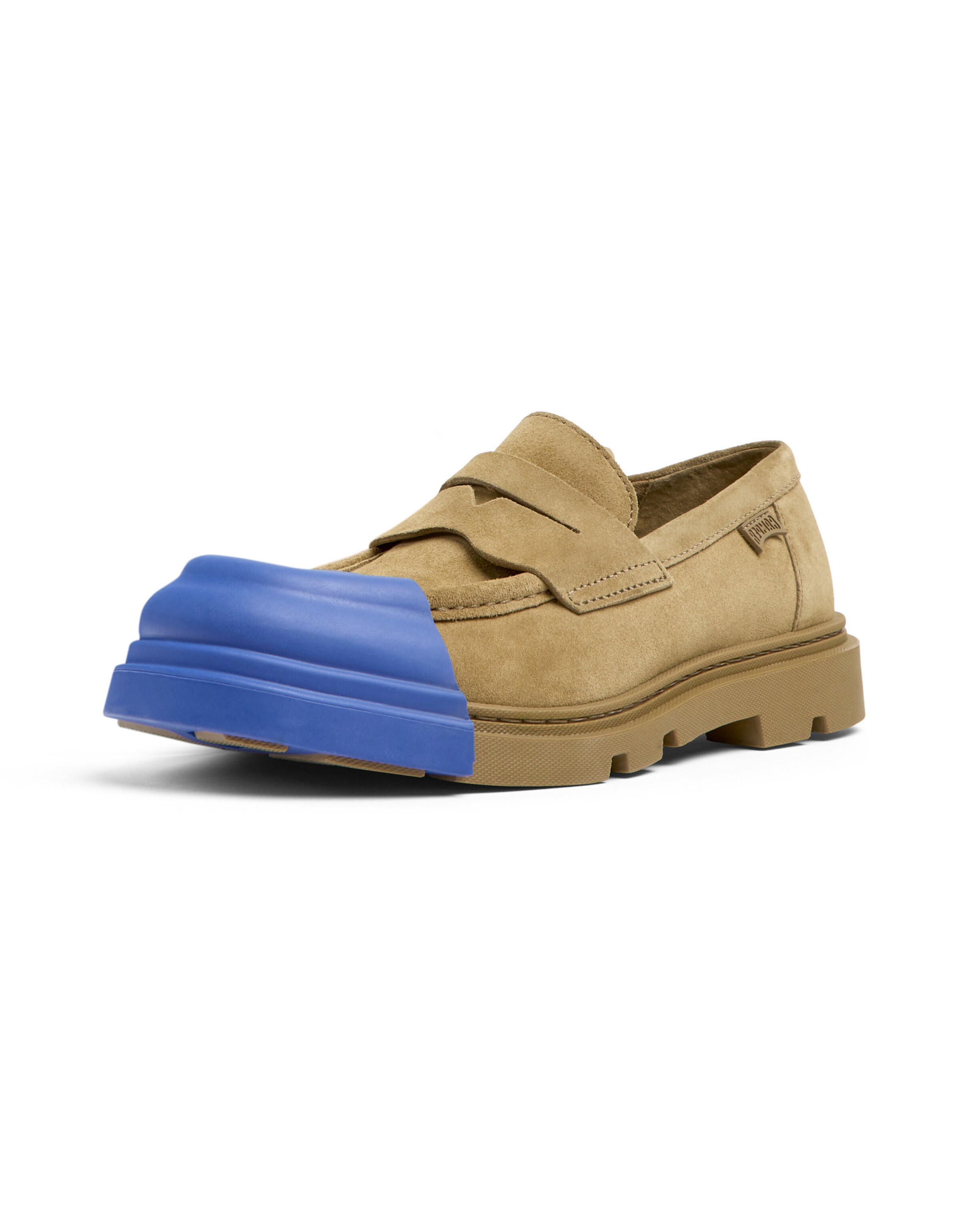 CAMPER Slipper 'Junction' in Braun: Vorderseite