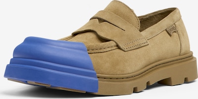 CAMPER Chaussure basse 'Junction' en bleu / bleu roi / marron / noisette, Vue avec produit