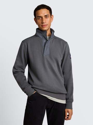 TOM TAILOR Sweatshirt in Grün: Vorderseite