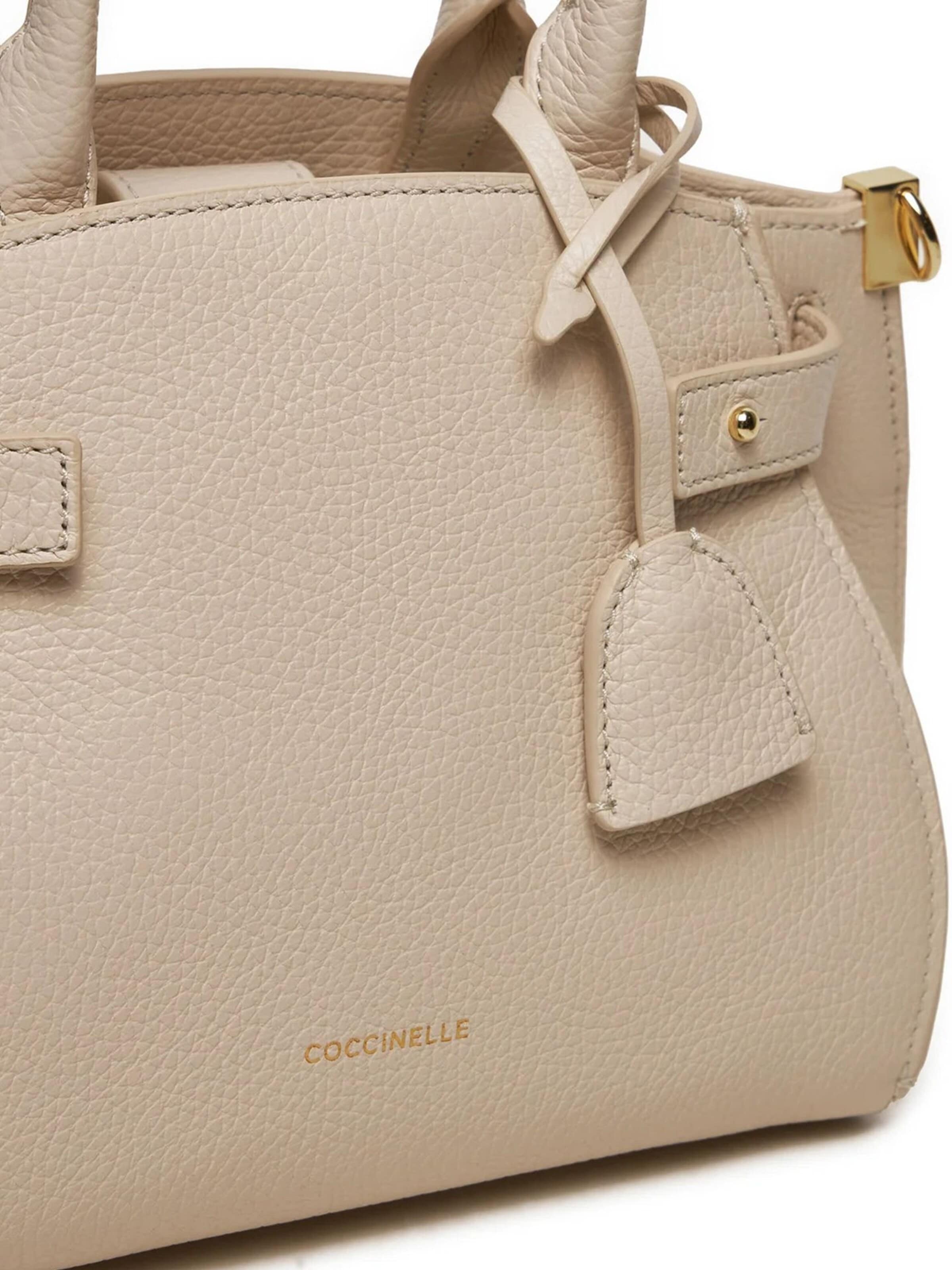 Coccinelle Handbag 'Kliche' in Beige