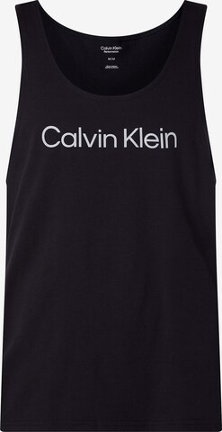 Calvin Klein Sport Performance Shirt in Black: front