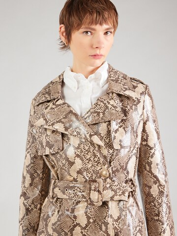GUESS Between-seasons coat 'BRIANA LONG TRENCH' in Beige