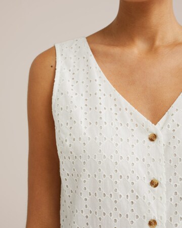 Combinaison WE Fashion en blanc