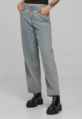 Urban Classics Loose fit Jeans '90´s' in Blue: front