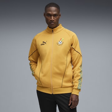 PUMA Trainingsjack 'Ghana King Anthem' in Geel: voorkant