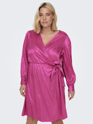 Robe ONLY Carmakoma en rose : devant