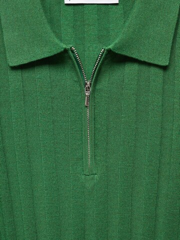 Pull-over 'LUKAPOL' MANGO en vert