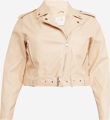 Guido Maria Kretschmer Curvy Between-Season Jacket 'Henrike' in Beige: front