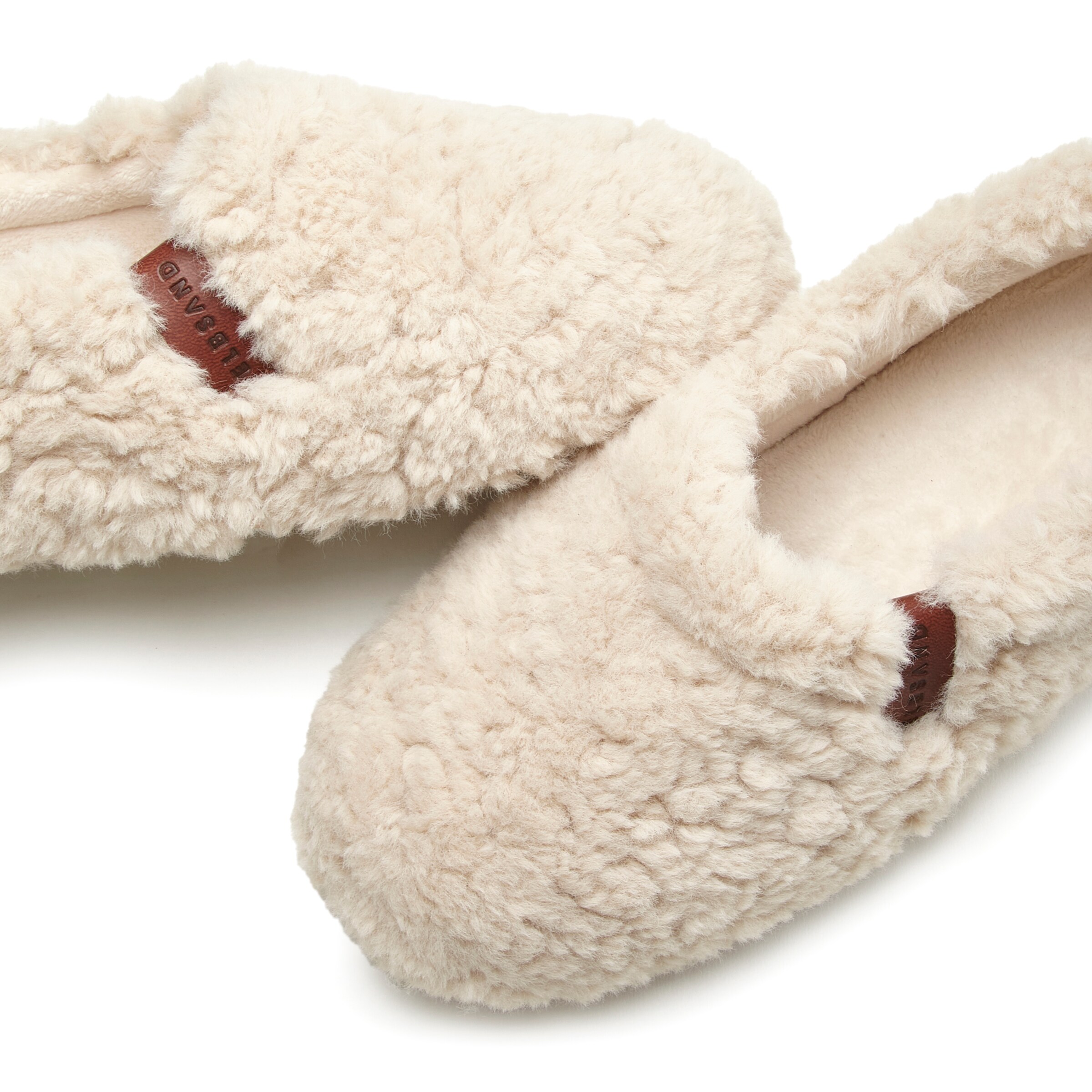 Elbsand Slippers in Beige