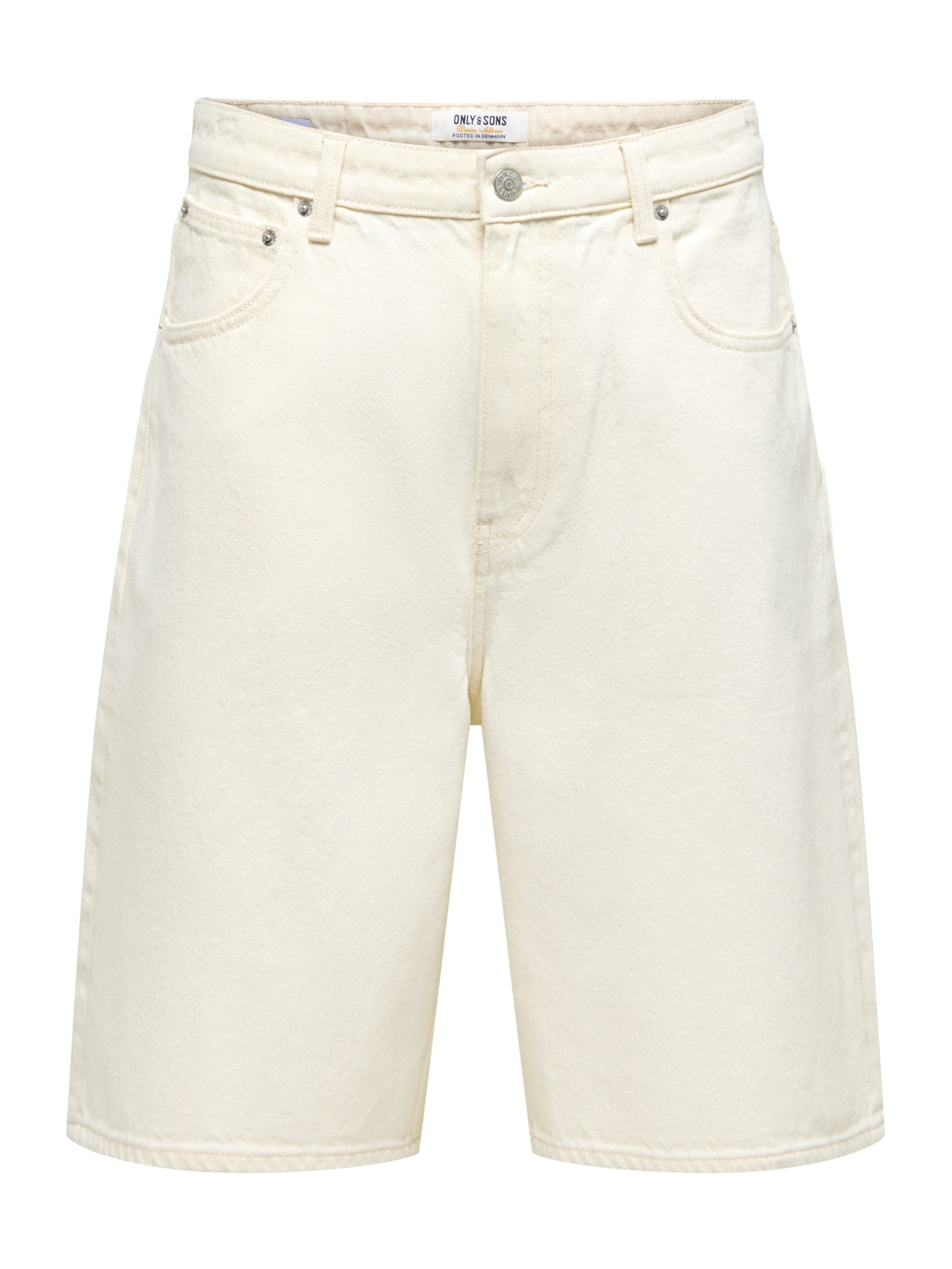 Only & Sons Jean 'ONSCarl' en écru, Vue avec produit