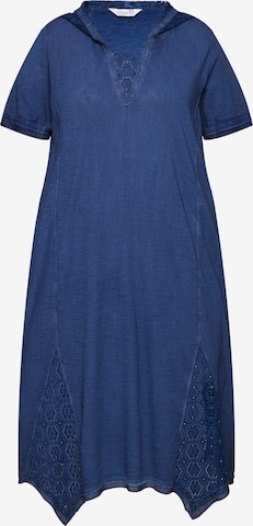 Robe MIAMODA en bleu : devant