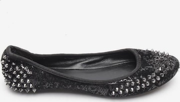 ASH Flats & Loafers in 37 in Black: front
