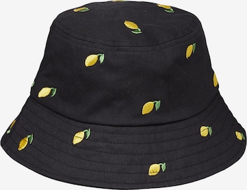 BeckSöndergaard Hat 'Limone Bucket Hat' in Black: front