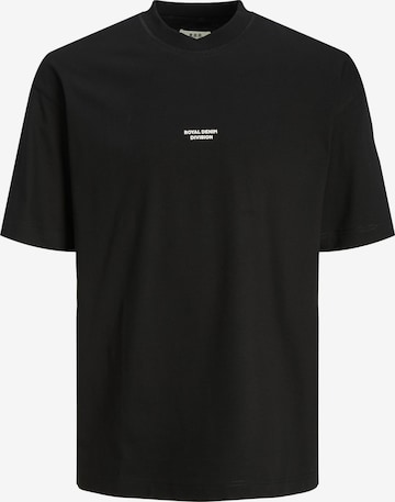 T-Shirt 'CALVIN' R.D.D. ROYAL DENIM DIVISION en noir : devant