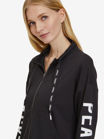 Betty Barclay Zip-Up Hoodie in Black