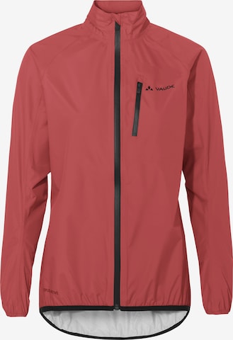 VAUDE Sports jacket 'Drop III' in Red: front