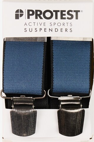 PROTEST Suspenders 'PRTDEVDAS' in Blue: front