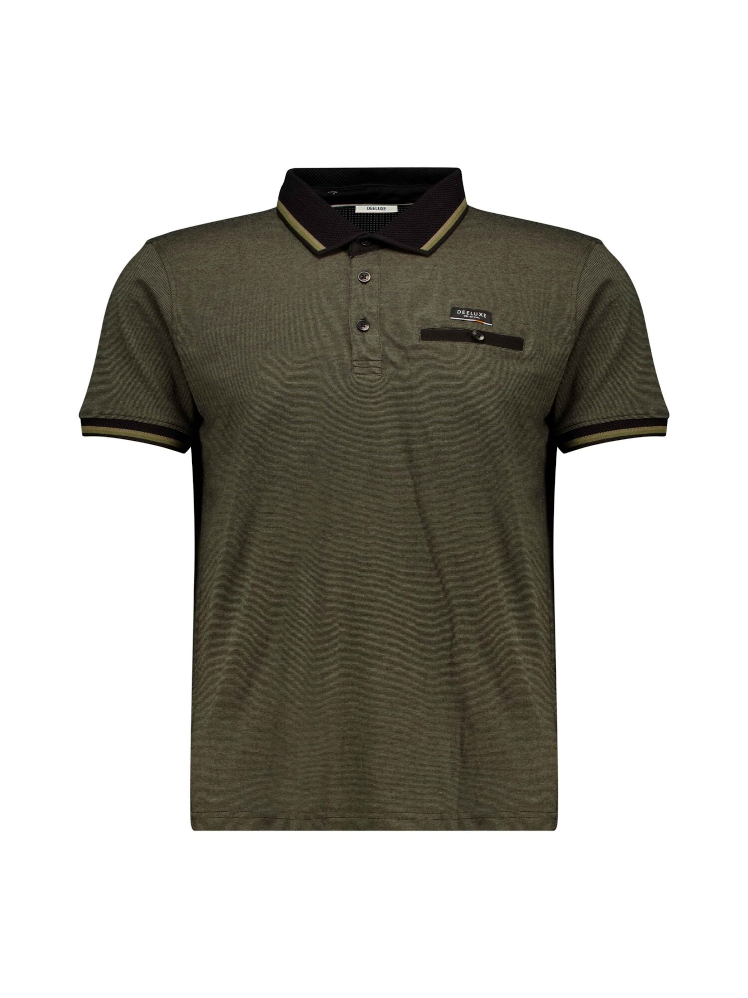 T-Shirt 'Drex' Deeluxe en vert : devant